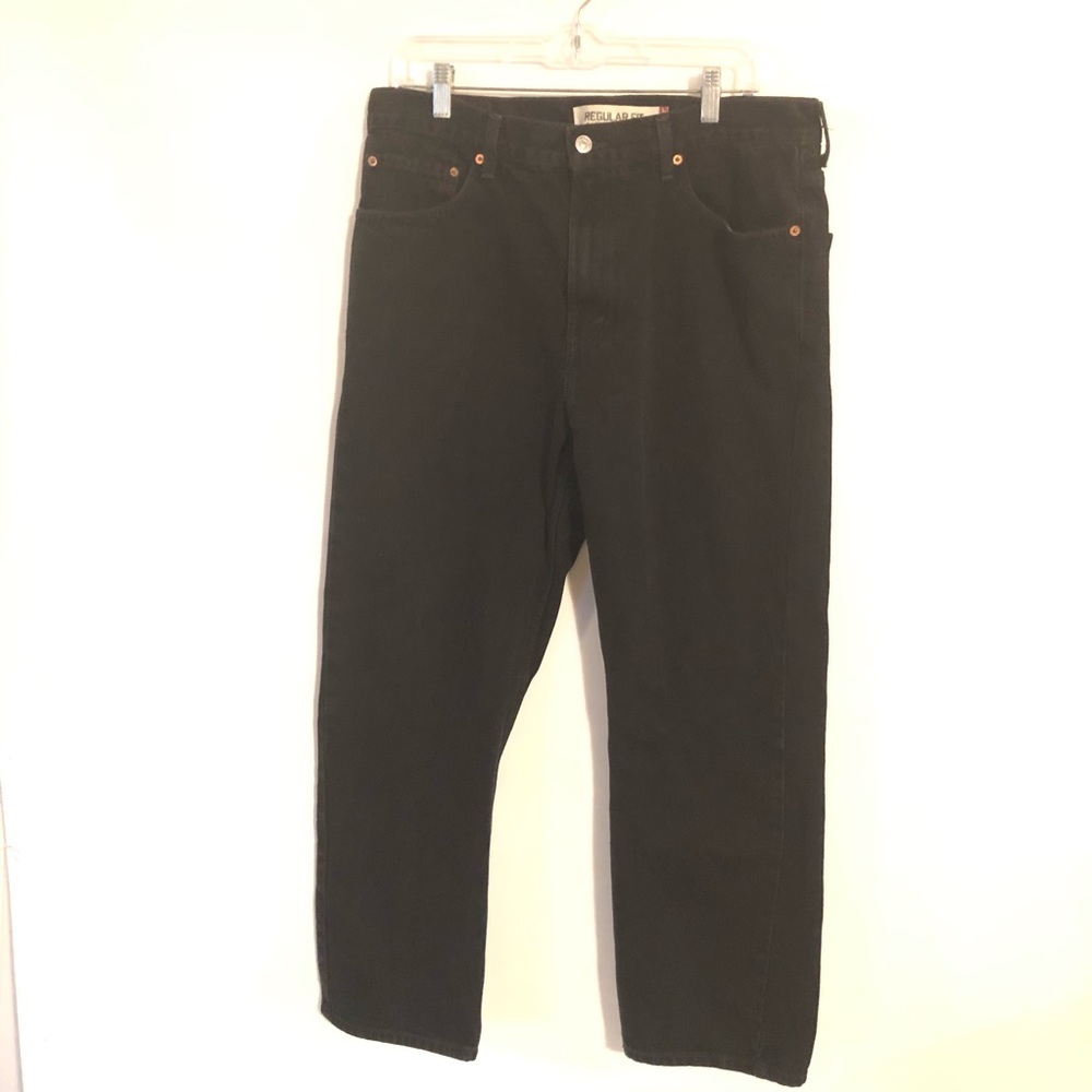 Levi’s 505 Regular Fit Men’s Black Jeans 36 x 30